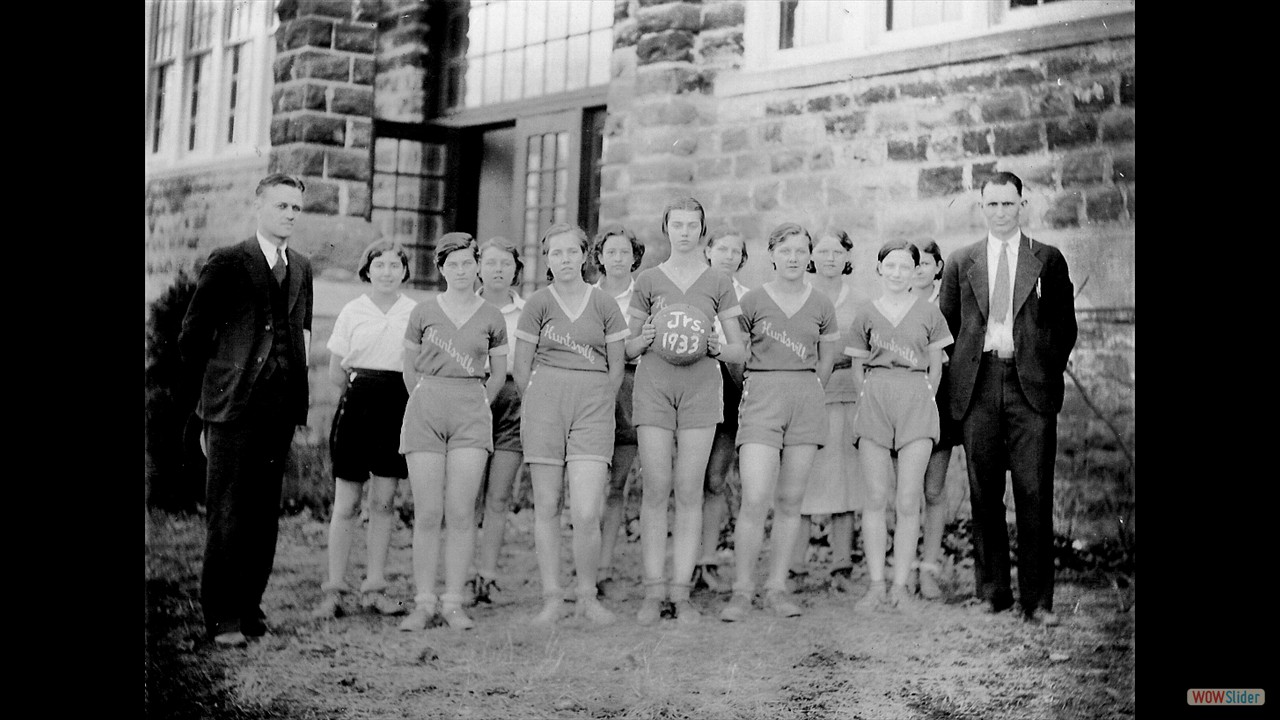 HSVS Girls Basketball team 1933