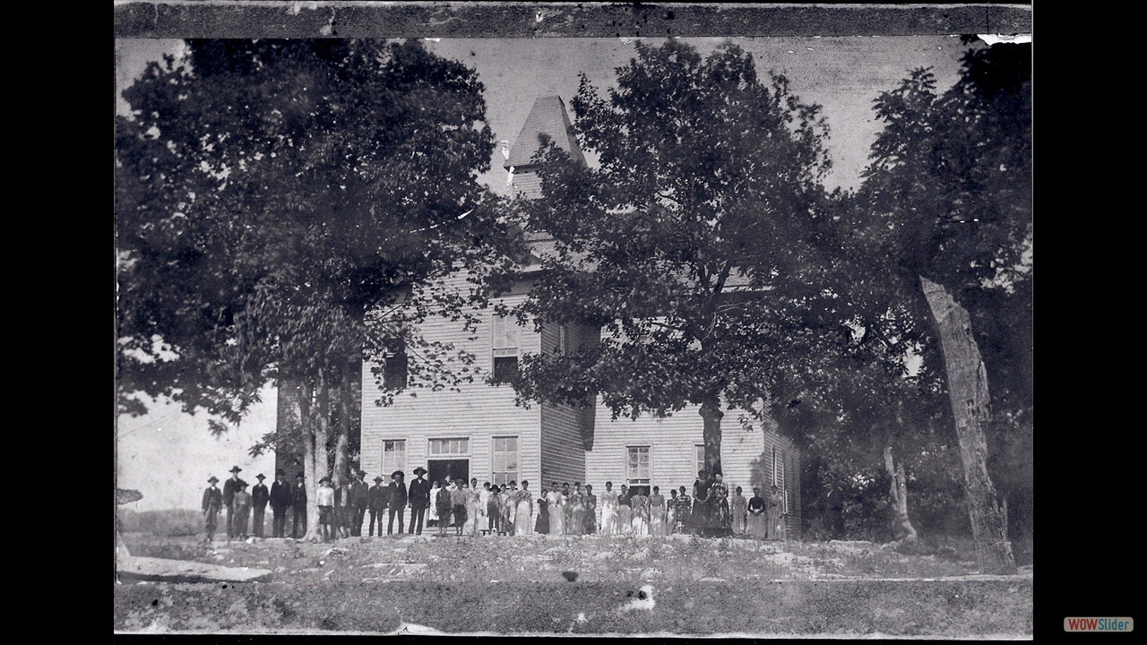 Huntsville Academy on College St. c. 1882